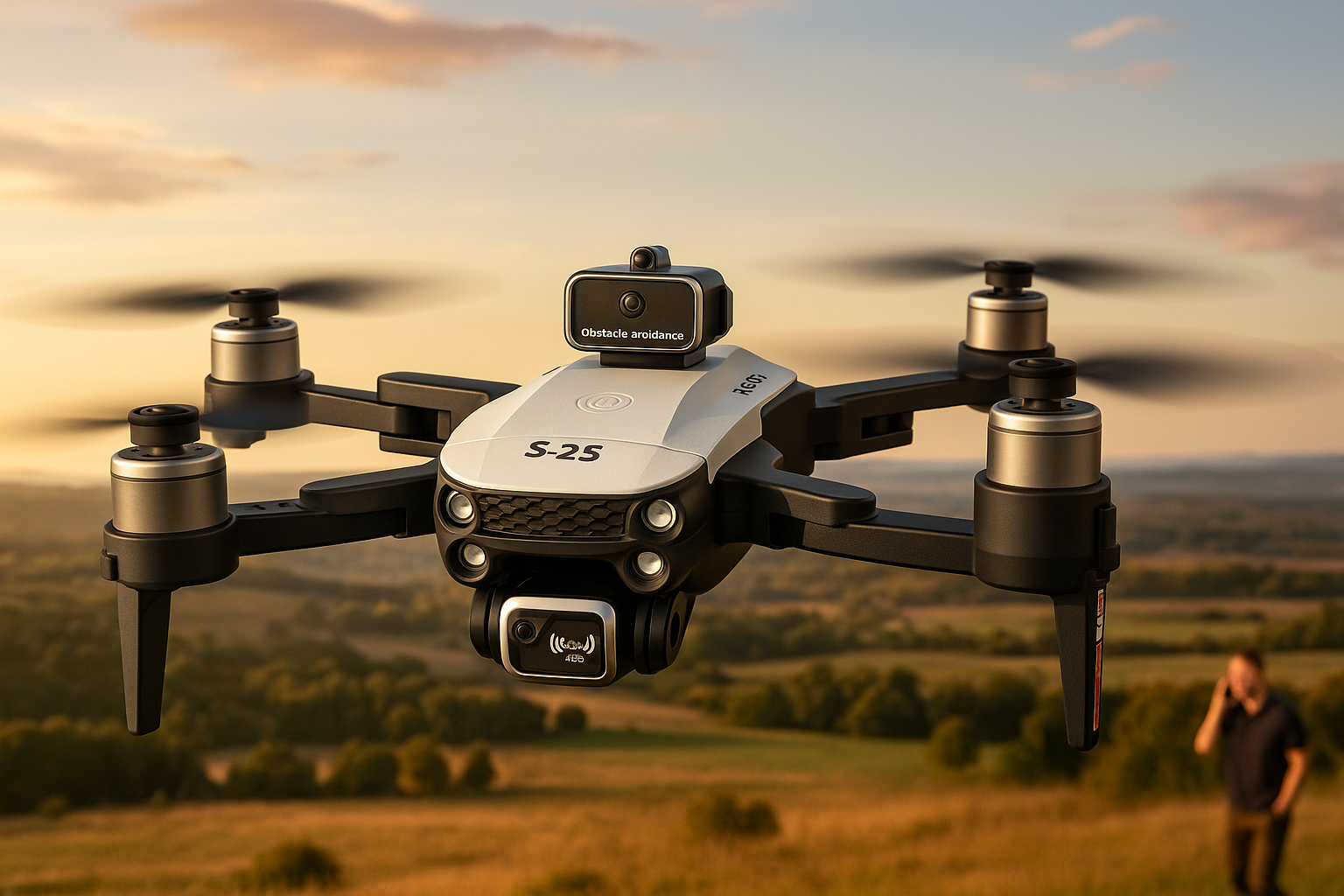 Drone 8K™ | Doppia Telecamera, Evitamento Ostacoli